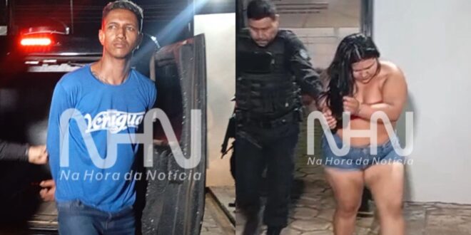 Violência em Rio Branco: casal monitorado por tornozeleira eletrônica é preso com arma após perseguição policial