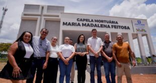 Vice-governadora Mailza inaugura capela e muro de cemitério em Porto Acre com recursos de emenda de quando era senadora