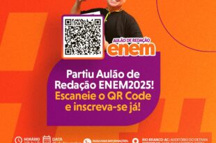 Gabinete do deputado Pedro Longo oferece aulão gratuito de Redação do Enem em Rio Branco
