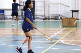 Com nova prótese atleta paralímpica acreana participa de treinamento nacional