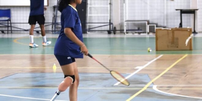 Com nova prótese atleta paralímpica acreana participa de treinamento nacional