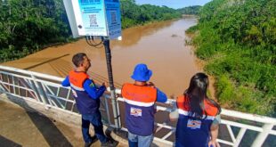Defesa Civil Estadual instala pluviômetros semiautomáticos para emitir alertas antecipados