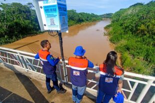Defesa Civil Estadual instala pluviômetros semiautomáticos para emitir alertas antecipados