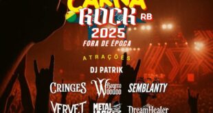 Carnarock-RB movimenta a Concha Acústica neste sábado