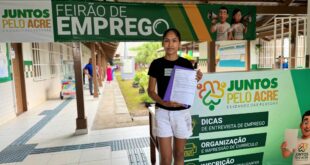 Feirão de empregos e qualificação profissional marcam edição do Juntos Pelo Acre na Baixada da Sobral