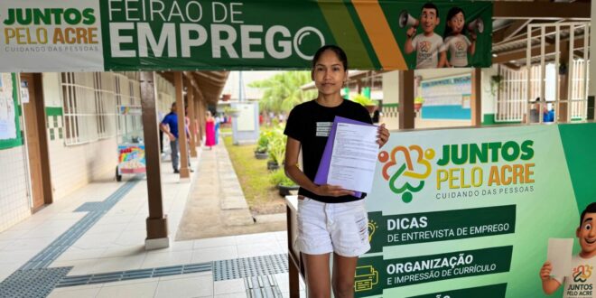 Feirão de empregos e qualificação profissional marcam edição do Juntos Pelo Acre na Baixada da Sobral