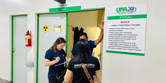 TCE-AC fiscaliza UPAs de Rio Branco nesta sexta-feira,21