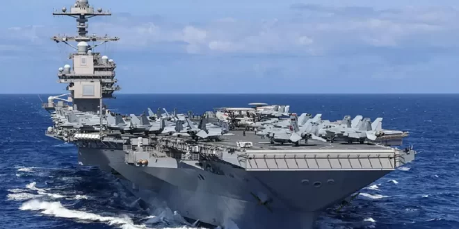 Tensão na América do Sul: EUA enviam porta-aviões USS Gerald Ford para o mar do Caribe
