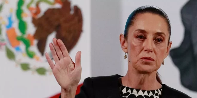 Claudia Sheinbaum condena violência em protesto no México