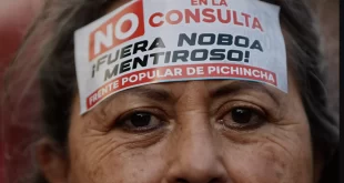 Derrota de Noboa: Equador rejeita propostas sobre bases militares estrangeiras e Constituinte