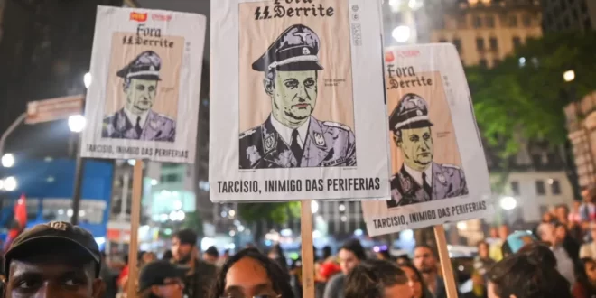 Cláudio Castro, capitão Derrite e a série ‘Bandidos na TV’