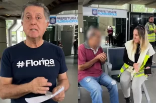 Prefeito bolsonarista cria posto para controlar entrada de migrantes em Florianópolis (SC)