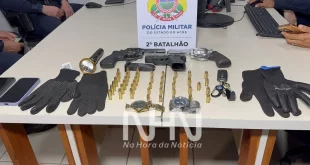 Violência em Rio Branco: Força Tática prende dois adolescentes e quatro adultos e apreende armas de fogo