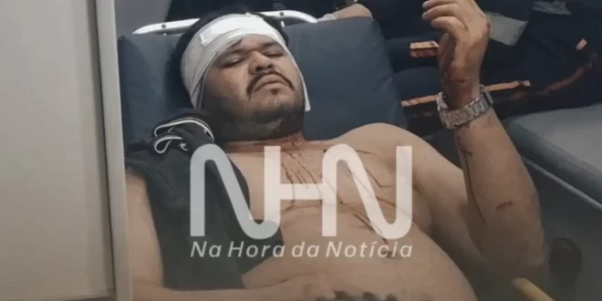 Violência em Rio Branco: discussão acaba em garrafadas e um ferido