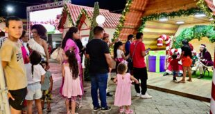 Casa do Papai Noel atrai centenas de crianças e anima noites natalinas no Palácio Rio Branco