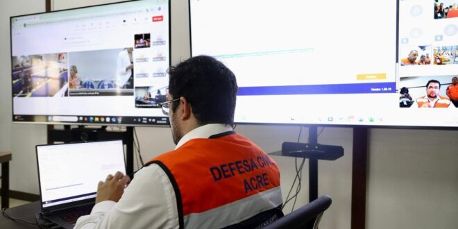 Acre realiza simulado de preparação e resposta a desastres naturais nos 22 municípios neste sábado