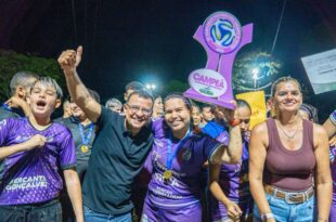 Com apoio do deputado Gonzaga, Porto Walter realiza mais uma edição do Campeonato Feminino de Futebol com centenas de atletas