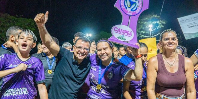 Com apoio do deputado Gonzaga, Porto Walter realiza mais uma edição do Campeonato Feminino de Futebol com centenas de atletas