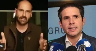 Motta desagrada a todos: Eduardo Bolsonaro chama presidente da Câmara de bonequinha de Moraes