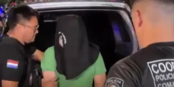 Polícia paraguaia levou Silvinei Vasques encapuzado e algemado até a fronteira com o Brasil