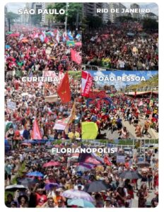 Manifestações por todo o país contra o PL da Dosimetria pressionam Congresso
