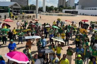 Ato pró-Bolsonaro reúne poucos, e ameaça de convulsão social não se cumpre