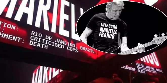 Roger Waters homenageia Marielle Franco em nova música 'Sumud'