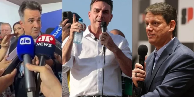 Ciro Nogueira e Faria Lima rifam Flávio Bolsonaro: candidatura tem que morrer