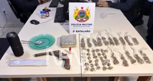 Drogas em Rio Branco: homem é preso com arma de fogo e grande quantidade de drogas