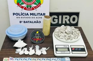 Drogas no Acre: indígena é preso por tráfico de entorpecentes