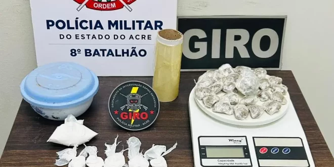 Drogas no Acre: indígena é preso por tráfico de entorpecentes