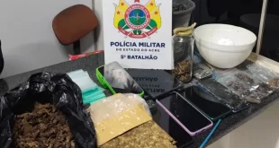 Drogas no Acre: Polícia Militar apreende entorpecentes em residência