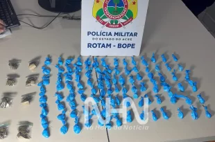 Drogas em Rio Branco: ROTAM apreende drogas em casa abandonada