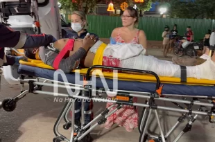 Fatalidade: motoboy tem as duas pernas quebradas em colisão enquanto entregava presentes de Natal