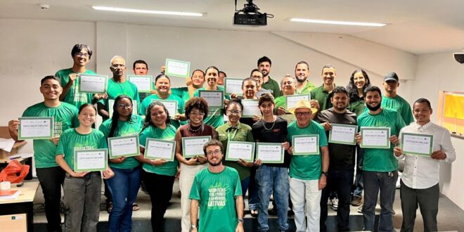 Equipe do Viveiro da Floresta participa de capacitação sobre cadeia de sementes e mudas na Amazônia