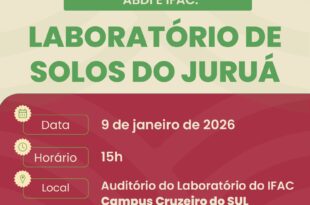 ABDI e IFAC assinam convênio para implantação de laboratório de solos no Juruá