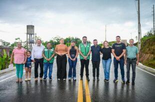 Governador Gladson Camelí entrega pavimentação de vias urbanas em Tarauacá