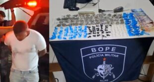 Drogas em Rio Branco: ROTAM prende homem com drogas em residência durante patrulhamento