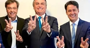 Ocaso: presidente do PL em Pernambuco esconde Bolsonaro em propaganda do partido