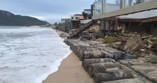 Paraíso ameaçado: praias de Santa Catarina estão sumindo em meio à crise climática