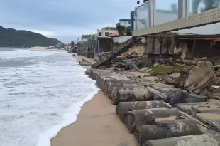 Paraíso ameaçado: praias de Santa Catarina estão sumindo em meio à crise climática