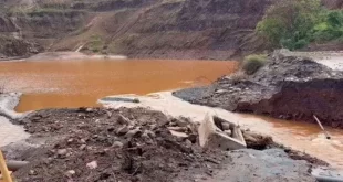 De novo: estrutura da Vale rompe em Ouro Preto, e lama atinge construções