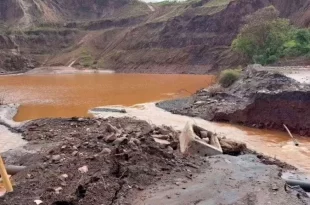 De novo: estrutura da Vale rompe em Ouro Preto, e lama atinge construções