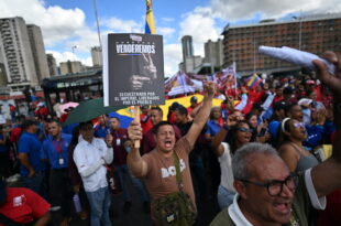 Pelo 10º dia consecutivo, venezuelanos saem às ruas para pedir a liberação de Nicolás Maduro e Cilia Flores