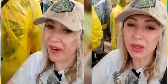 Advogada de Débora do Batom fica com sequelas após ser atingida por raio em ato de Nikolas