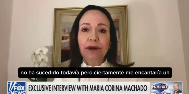 Tudo pelo poder: Maria Corina quer trocar com Trump seu Nobel pela Venezuela