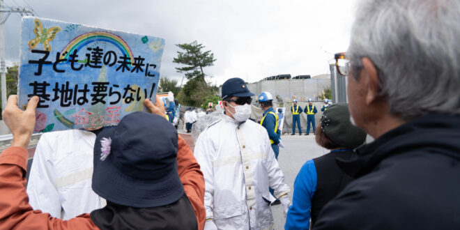 Mundo em conflito: movimentos contra militarização dos EUA e Japão em Okinawa intensificam alerta