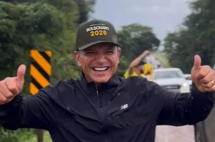 Bittar caminha 200km por Bolsonaro, em vez de andar pelos bairros da capital para ver onde foi parar o Asfalta Rio Branco