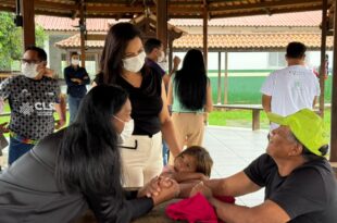 Durante visita à Casai, Mailza Assis destaca fortalecimento da saúde indígena com revitalização e ampliação da unidade