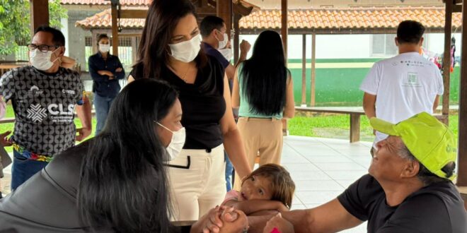 Durante visita à Casai, Mailza Assis destaca fortalecimento da saúde indígena com revitalização e ampliação da unidade